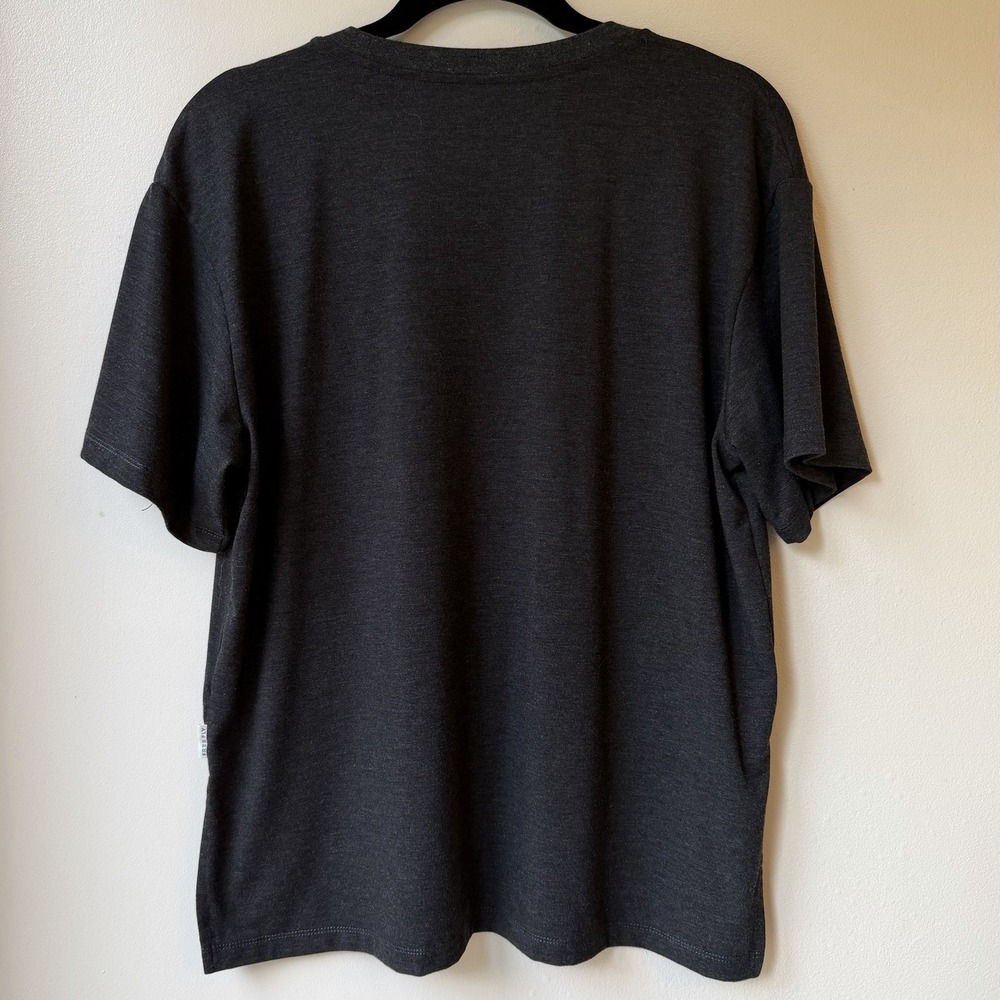 Free Fly Men's Bamboo T-Shirt Medium Black Short Sleeve Stretch Outdoors - Picture 2 of 5